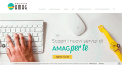 Desktop Screenshot of gruppoamag.it